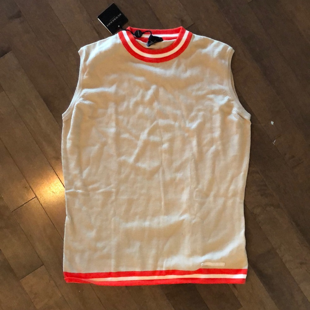 NWT Burberry Sweater Vest